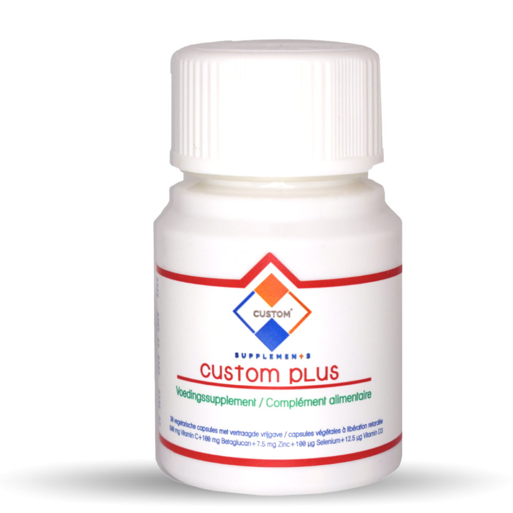 Custom Supplements® Custom Plus Bağışıklık Desteği Enterik Kapsül (30 Kapsül)